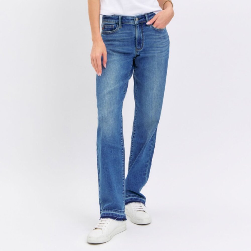 Judy Blue Mid Rise Dad Jeans